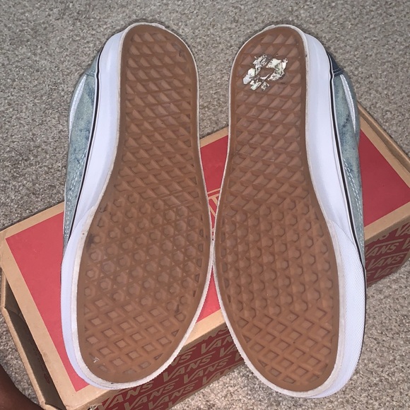 Acid Denim Old Skool Vans - Picture 7 of 7